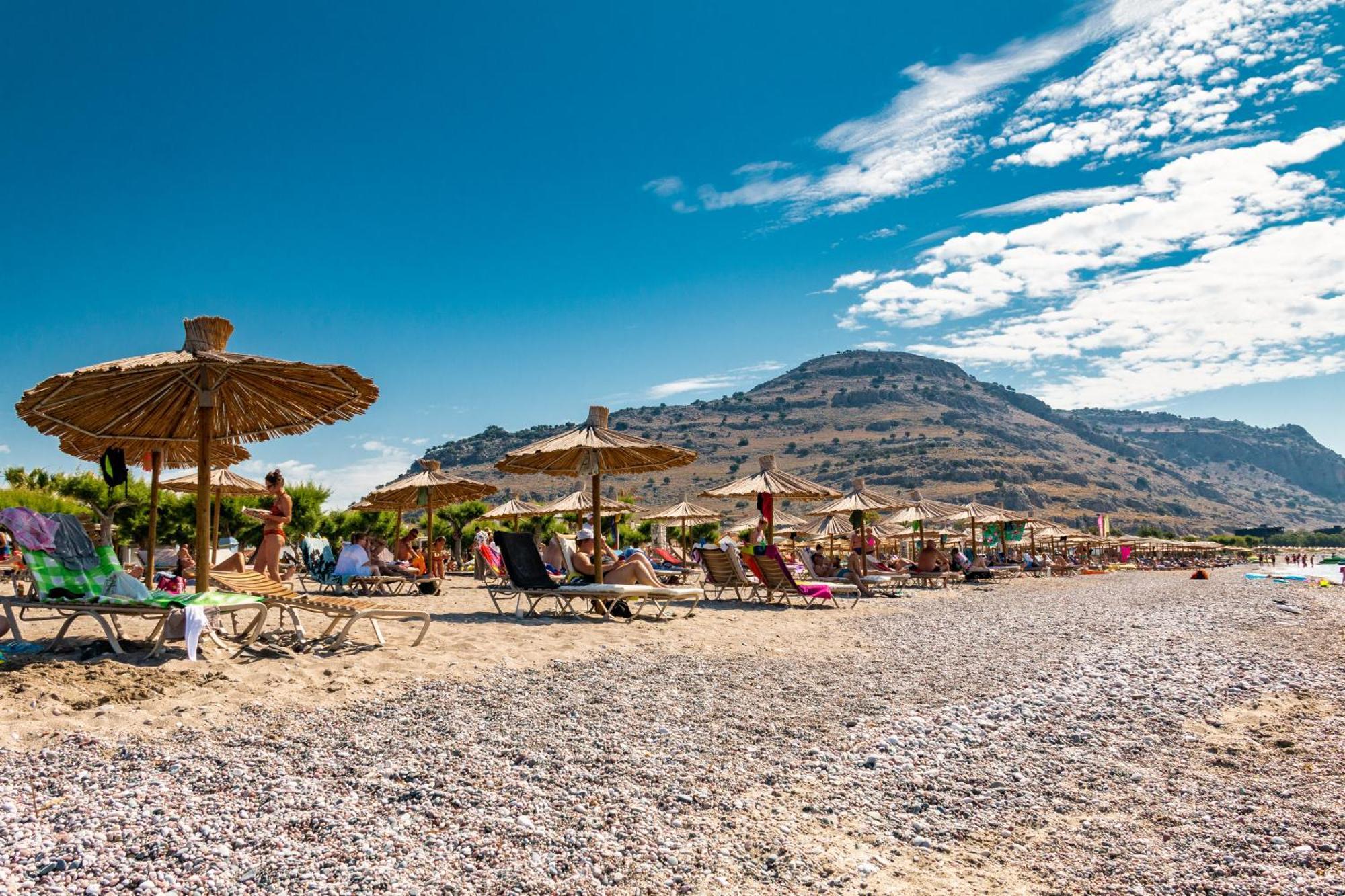 Sun Beach Lindos Lardos Dış mekan fotoğraf